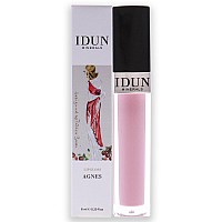 IDUN Minerals Lip Gloss - 0.2 oz, Pink Light, Hydrating