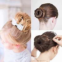 U Shaped Hair Pins,TsMADDTs 100 Pcs Blonde Bun Hair Pins for Women Girls with Box (Golden 2.4 inch)