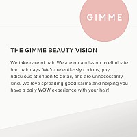 Gimme Beauty - Thick Fit Hair Bands - Choco - Damage Free Hair Ties - Made with Seamless Microfiber Elastics - Thick + Curly Hair Accessories - No Snagging, Dents, or Breakage (6 Count)