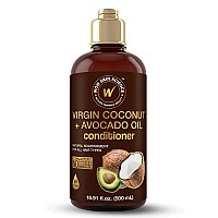 Wow Hair Conditioner Coconut Avocado Oil Restore Dry Damaged Hair Increase Gloss Reduce Split Ends Frizz Sulfate