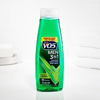 Alberto VO5 3-in-1 Shampoo, Conditioner & Body Wash, 