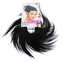 HairDo R2 Ebony Hairdo Pop Feather Wrap, 1 Count