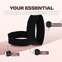 Stretchy Headbands Yoga Headband Sports Headbands 2Inch Wide Black Headband 20 Pack Cotton Headbands By Coveryourhair