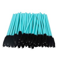 Mascara Wands 300 Pack Disposable Lash Brushes For Eyelash Extensions Makeup Brush Bulk Tool Set Blueblack