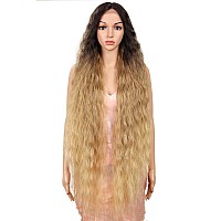 Style Icon 41 Lace Front Wigs Long Wavy Synthetic Wigs With Baby Hair Half Hand Tied 130 Density Wigs 41 Tat62724E