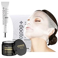 Doctorcos Super Lifting Skin Mask Set Silicone Mask Reusable Aqua Glow Mask 371 Oz Fill Up Wrinkle Cream 169 Oz