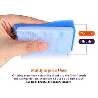 Special Supplies 12 Pack Baby Bath Sponges Soft Foam Scrubber With Cradle Cap Bristle Brush Body Hair And Scalp Cleaning