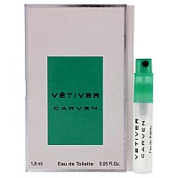 Carven Vetiver for Men 1.6Oz EDT Spray Vial - Mini