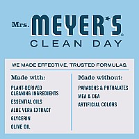 Mrs Meyers Clean Day Liquid Hand Soap Refill Rainwater 33 Oz