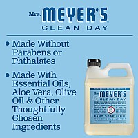 Mrs Meyers Clean Day Liquid Hand Soap Refill Rainwater 33 Oz