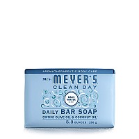 Mrs Meyers Clean Day Bar Soap Use As Body Wash Or Hand Soap Made With Essential Oils Rain Water 53 Oz 1 Bar