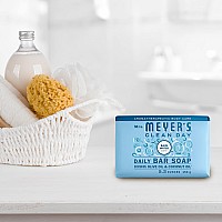 Mrs Meyers Clean Day Bar Soap Use As Body Wash Or Hand Soap Made With Essential Oils Rain Water 53 Oz 1 Bar