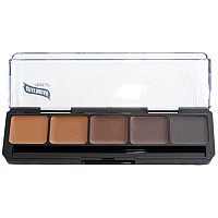 Graftobian Hd Glamour Crme Foundation Palette Neutral 3 High Definition 5 Color Makeup Palette Cream Based Foundation Conc