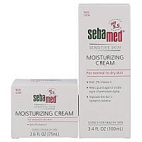 Sebamed Moisturizing Face Cream For Sensitive Skin Antioxidant Ph 55 Vitamin E Hypoallergenic 26 Fluid Ounces 75Ml Ultra Hyd