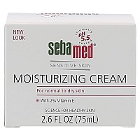 Sebamed Moisturizing Face Cream For Sensitive Skin Antioxidant Ph 55 Vitamin E Hypoallergenic 26 Fluid Ounces 75Ml Ultra Hyd