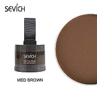 Instantly Hair Shadow - SEVICH Hair Line Powder, Quick Cover Grey Hair Root Concealer with Puff Touch, 4g Medium Brown