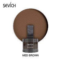 Instantly Hair Shadow - SEVICH Hair Line Powder, Quick Cover Grey Hair Root Concealer with Puff Touch, 4g Medium Brown