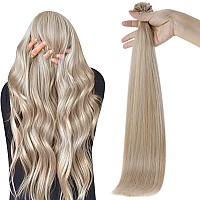 Fshine Tape In Hair Extensions Human Hair Chocolate Brown To Caramel Blonde Remy Human Hair Extensions Balayage Tape In Real Hai