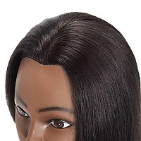 Mannequin Head Human Hair With 100 Real Hair Hairdresser Cosmetology Mannequin Manikin Training Practice Doll Head For Hairsty