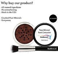 Nubeauti Hair Root Touch Up Powder Dark Auburn 11 Truetonature Root Concealer Shades Longlasting Zero Fragrance Talc