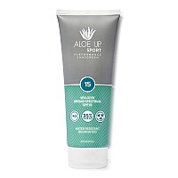 Aloe Up Sport Sunscreen Lotion Spf 15 Broad Spectrum Uvauvb Sunscreen Protector For Face And Body With Hydrating Aloe Vera