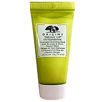 Origins Drink Up Intensive Overnight Hydrating Mask With Avocado & Swiss Glacier Water Mini Travel Size (No Box), 0.5 Fl Oz / 15 Ml