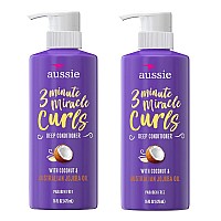 Paraben-Free Miracle Curls 3 Minute Miracle Conditioner with Coconut and Australian Jojoba Oil 16 fl oz - 2-PACK