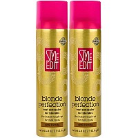 Style Edit Dark Blonde Root Concealer Touch Up Spray Multiple Colors Available Instantly Covers Greys And Dark Roots