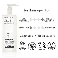 GIOVANNI Smooth As Silk Deeper Moisture Conditioner, 24 oz. Calms Frizz, Detangles, Wash & Go, Co Wash, No Parabens, Color Safe (Pack of 1)