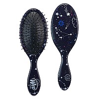 Wet Brush Kids Detangler Hair Brushes - Galaxy - Midi Detangling Brush With Ultra-Soft Intelliflex Bristles Glide Through Tangles With Ease - Pain-Free Comb For All Hair Types