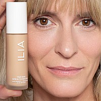 Ilia True Skin Serum Foundation Noncomedogenic Crueltyfree Vegan Weightless Feel Buildable Coverage Safe For Sensitiv