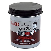 Got2B Phenomenal Grooming Wax 3.5 Ounce (99gr) (3 Pack)