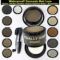 Finally Hair Waterproof Auburn Dabon Hair Fibers Hair Loss Concealer Hairline Creator Eye Brow Enhancer And Beard Filler