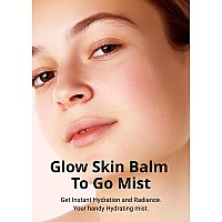 Missha Glow Skin Balm To Go Mist 4In1 Hydrating Refreshing Makeupenhancing Portable Dewy Glow Spray