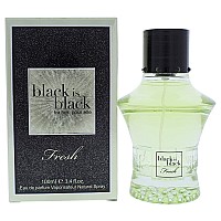 Nu Parfums Black is Black Fresh, 34 Oz