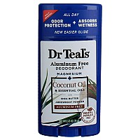 Dr Teals Aluminum Free Deodorant Coconut Oil Paraben Phthalate Free 265 Oz Pack Of 2