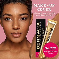 Dermacol Full Coverage Foundation Liquid Makeup Matte Foundation With Spf 30 Waterproof Foundation For Oily Skin Acne Un