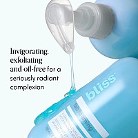 Bliss Pro Fab Foaming 2In1 Cleanser And Exfoliator With Bamboo Buffers 172 Fl Oz Oilfree Gel Face Wash Makeup Remover