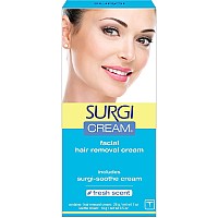 Surgi Facial Hair Removal Cream 1 Oz X 2 Pack