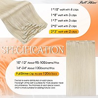 Full Shine Clip In Hair Extensions Real Human Hair Brunette Invisible Human Hair Extensions Clip Ins Double Weft Medium Brown Re