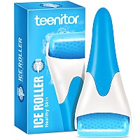 Teenitor Ice Face Massager For Eye, Puffiness, Migraine, Pain Relief and Minor Injury, Cold Facial Roller Freezer Tighten Skin Care