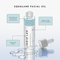 Indie Lee 100 Squalane Oil Daily Face Oil Hydrating Moisturizer For Dry Skin Fine Lines And Wrinkles Even Skin Tone Bri