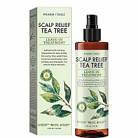 Pharm To Table Scalp Relief Tea Tree Leavein Conditioner Relieve Itchy Dry Scalp Detangles Hair 240Ml8 Fl Oz