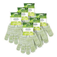 Ecotools Bath Shower Gloves Recycled Netting Exfoliating Gentle Cleansing For Whole Body Use Before Selftanning Removes