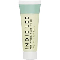 Indie Lee Purifying Face Wash Hydrating Facial Cleanser Makeup Remover With Orange Lavender Burdock Jasmine Foam Fac