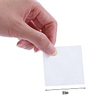 1300 Pcs Lint Free Nail Art Gel Polish Remover Cotton Pad Nail Wipe With 2 Pcs Cuticle Double Head Pusher Remover Tool