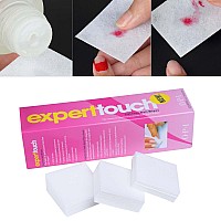 1300 Pcs Lint Free Nail Art Gel Polish Remover Cotton Pad Nail Wipe With 2 Pcs Cuticle Double Head Pusher Remover Tool