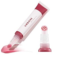 Undone Beauty Lip Life Moisturizing Sheer Balm Lip Tint With Exfoliating Tip For Gentle Dry Skin Removal And Colorless Nonstick