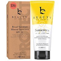 Mineral Sunscreen Spf 25 Zinc Oxide Sunscreen Baby Sunscreen Kids Sunscreen Reef Friendly Sunscreen Sun Screen With Natura