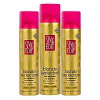 Style Edit Medium Blonde Root Concealer Touch Up Spray Multiple Colors Available Instantly Covers Greys And Dark Roots